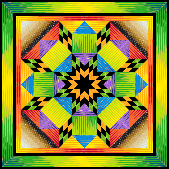 Mardi Gras Harlequin
