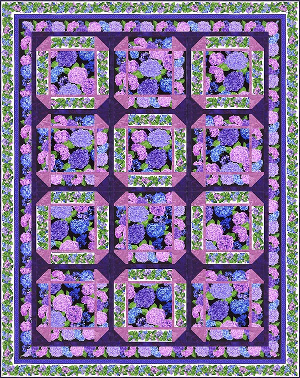 HydrangeaHeavenQuilt HydrangeaHeavenQuilt