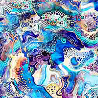 Fantasia - Geode Swirls
