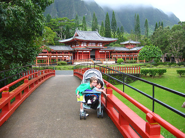 Byodo In Postcard